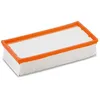 Image de Kärcher Filtre Plissé Plat de Rechange, Cartouche Filtrante en Papier, Certification Poussières Classe M, Haute Rétention, pour Aspirateurs Eau et Poussières Gamme NT