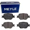 Image de MEYLE Jeu de garnitures de frein, frein à disque 0252352617