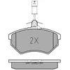 Image de MEYLE Jeu de garnitures de frein, frein à disque 0252090119/W Compatible avec: AUDI 100 C3 Avant, 100 C3 Stufenheck, 200 C3 Avant, 200 C3 Stufenheck, 80 B3 Stufenheck, 80 B4 Avant, 80 B4 Stufenheck