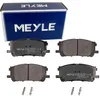Image de MEYLE Jeu de garnitures de frein, frein à disque 0252398916