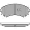 Image de MEYLE Jeu de garnitures de frein, frein à disque 0252348816/W