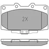 Image de MEYLE Jeu de garnitures de frein, frein à disque 0252185415/W Compatible avec: SUBARU IMPREZA Station Wagon, IMPREZA Station Wagon, IMPREZA Stufenheck, IMPREZA Stufenheck