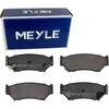 Image de MEYLE Jeu de garnitures de frein, frein à disque 0252190715/W