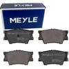 Image de MEYLE Jeu de garnitures de frein, frein à disque 0252433815 Compatible avec: TOYOTA RAV 4 III, RAV 4 IV