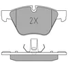 Image de MEYLE Jeu de garnitures de frein, frein à disque 0252469719 Compatible avec: BMW 5, 5 Touring