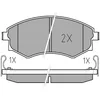 Image de MEYLE Jeu de garnitures de frein, frein à disque 0252172517/W