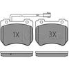 Image de MEYLE Jeu de garnitures de frein, frein à disque 0252485215/W Compatible avec: ALFA ROMEO 159, 159 Sportwagon, BRERA, SPIDER