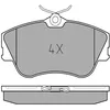 Image de MEYLE Jeu de garnitures de frein, frein à disque 0252147919 Vorderachse