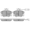 Image de Meyle 025 208 3317/W Kit de plaquettes de frein, frein à disque