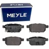 Image de MEYLE Jeu de garnitures de frein, frein à disque 0252525814/W