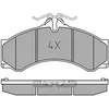 Image de MEYLE Jeu de garnitures de frein, frein à disque 0252907620