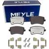 Image de MEYLE Jeu de garnitures de frein, frein à disque 0252460617-2/PD