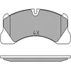 Image de MEYLE Jeu de garnitures de frein, frein à disque 0252500717/PD