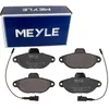 Image de MEYLE Jeu de garnitures de frein, frein à disque 0252143616 Compatible avec: FIAT 500, FORD KA
