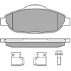 Image de MEYLE Jeu de garnitures de frein, frein à disque 0252466017/PD Compatible avec: PEUGEOT 3008 Großraumlimousine, 308 CC, 308 I, 308 SW I