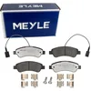 Image de MEYLE Jeu de garnitures de frein, frein à disque 0252204119/PD