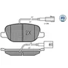 Image de MEYLE Jeu de garnitures de frein, frein à disque 0252381118/PD Compatible avec: ALFA ROMEO GIULIETTA