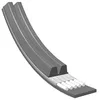 Image de MEYLE Courroie à nervures trapézoïdales 0500020800 Compatible avec: SEAT TOLEDO I, VW GOLF III, GOLF III Cabriolet, GOLF III Variant, GOLF IV Cabriolet, PASSAT B3/B4, PASSAT B3/B4 Variant, POLO III
