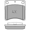 Image de Meyle 025 231 7618/W Kit de plaquettes de frein, frein à disque
