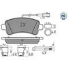 Image de MEYLE Jeu de garnitures de frein, frein à disque 0252598721/PD Compatible avec: CITROËN JUMPER II Bus, JUMPER II Kasten, JUMPER II Pritsche/Fahrgestell, FIAT DUCATO Bus, DUCATO Kasten