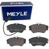 Image de MEYLE Jeu de garnitures de frein, frein à disque 0252344519/W
