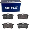 Image de Meyle 025 233 5314 Kit de plaquettes de frein, frein à disque