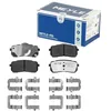 Image de MEYLE Plaquettes de freins Arrière avec indicateur d'usure Épaisseur 15,5mm avec accessoires 025 245 5915/PD Compatible avec HYUNDAI H-1 Travel TQ, KIA SORENTO III