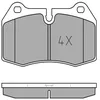 Image de MEYLE Jeu de garnitures de frein, frein à disque 0252147118 Compatible avec: BMW 5, 5 Touring, 7, 8