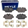 Image de MEYLE Jeu de garnitures de frein, frein à disque 0252362316
