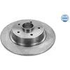 Image de MEYLE 16-15 523 0017 2x Disque de frein Arrière Ø274mm Hauteur: 82,2mm Épaisseur: 10,9mm Cercle de percage -Ø: 108mm Plein Compatible avec RENAULT Laguna II 5 portes BG, BG0/1