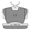 Image de MEYLE Kit plaquettes de frein, frein à disque 0252398017