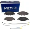 Image de MEYLE Jeu de garnitures de frein, frein à disque 0252327318