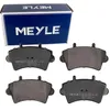 Image de MEYLE Plaquettes de frein avant (jeu) 0252361318