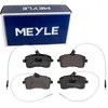 Image de MEYLE Jeu de garnitures de frein, frein à disque 0252413418/W Compatible avec: PEUGEOT 407, 407 SW