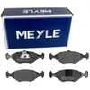 Image de MEYLE Jeu de garnitures de frein, frein à disque 0252377518