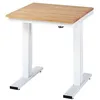 Image de Rau Cosmetics 08-WT-075-080-B Table de Travail Réglable Électriquement en Hauteur Adlatus 300, Plateau en Hêtre Massif, 750mm x 720mm - 1120mm x 800mm