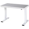 Image de Établi adlatus RAU 300 réglage électrique de la hauteur plateau linoléum/universel 1250 mm x 800 mm