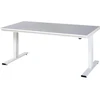 Image de Établi adlatus RAU 300 réglable en hauteur électriquement Plateau linoléum/universel 2000 mm x 1000 mm