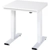 Image de Établi adlatus RAU 300 réglable en hauteur électriquement Plateau de travail EGB avec revêtement en résine de mélamine (conducteur de volume) 750 mm x 800 mm