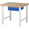 Image de Rau Cosmetics 03-7001A1-109B4S.11 Table de Travail 7000, Construction Modulaire, 1 Tiroir, 1000mm x 840mm x 900mm