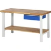 Image de Établi Rau modèle 7001 avec tablette LxPxH 1500x900x840mm