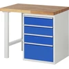 Image de Établi Rau modèle 7510 avec 4 tiroirs l x p x h 1000x700x840mm