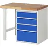 Image de Établi Rau modèle 7510 avec 4 tiroirs l x p x h 1000x900x840mm