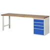 Image de RAU 03 7510A1-259B4S.11 Série 7000 Établi de construction Gris clair/bleu gentiane