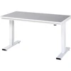 Image de Établi adlatus RAU 300 réglable en hauteur électriquement Plateau linoléum/universel 1500 mm x 800 mm