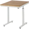 Image de Rau Cosmetics 08-WT-075-100-B Table de Travail Réglable Électriquement en Hauteur Adlatus 300, Plateau en Hêtre Massif, 750mm x 720mm - 1120mm x 1000mm