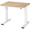 Image de Établi adlatus RAU 300 réglable en hauteur électriquement Plateau en hêtre massif 1000 mm x 800 mm