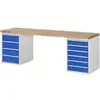 Image de Rau Établi 7821A3, L2500xP700xH890mm, 10x tiroirs-TA