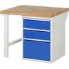 Image de RAU 03-7507A1-109B4S.11 Série 7000 Modèle 7503-1 Établi Gris/bleu