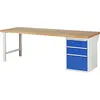 Image de RAU 03-7507A1-259B4S.11 Série 7000 7503-1 Établi Gris/bleu